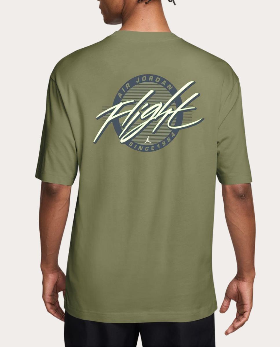 T-shirt de Homem Flight Verde-2