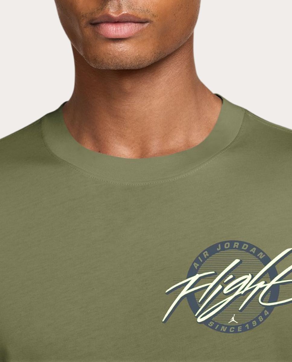 T-shirt de Homem Flight Verde-3