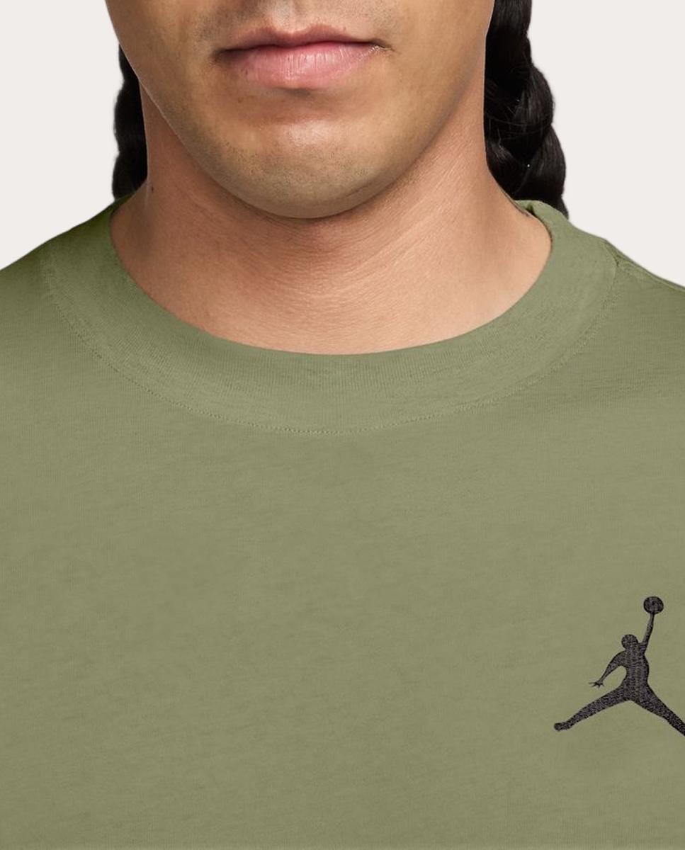T-shirt Jumpman Castanho-3