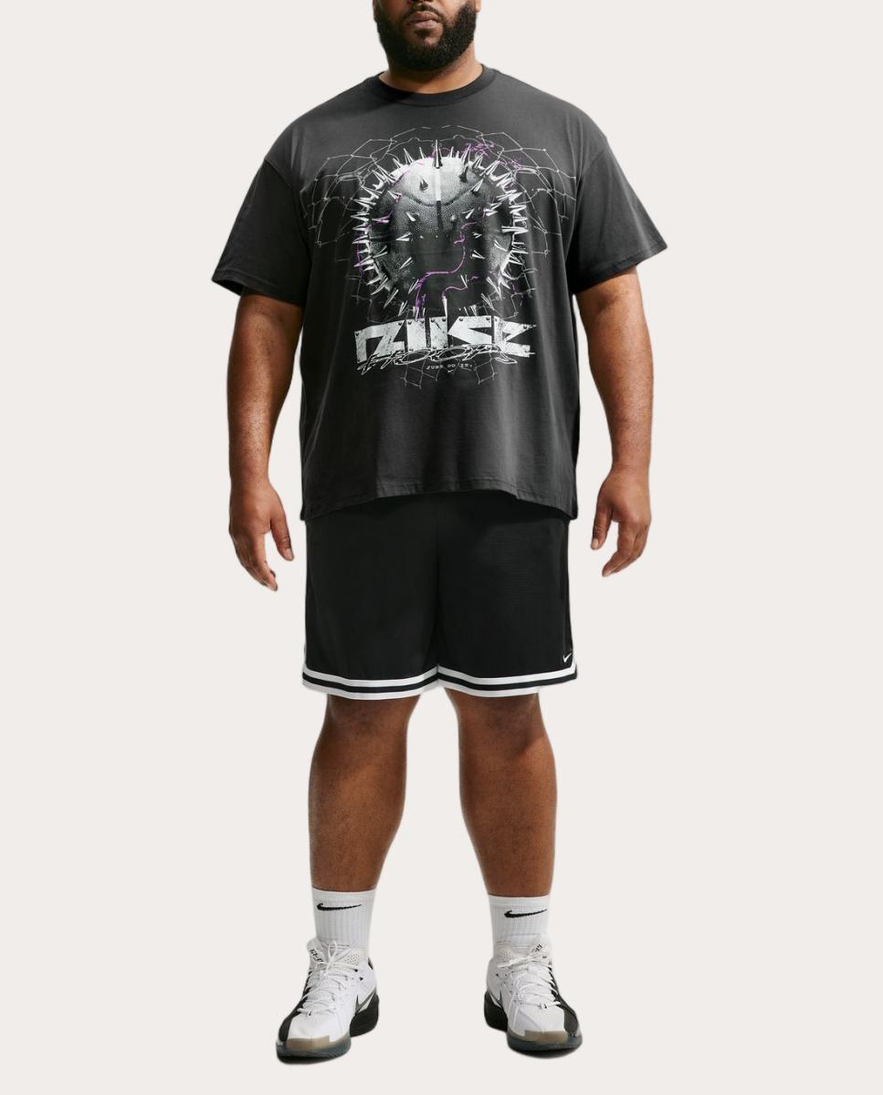 T-Shirt de Basquetebol de Homem Summit Nike Preto-3