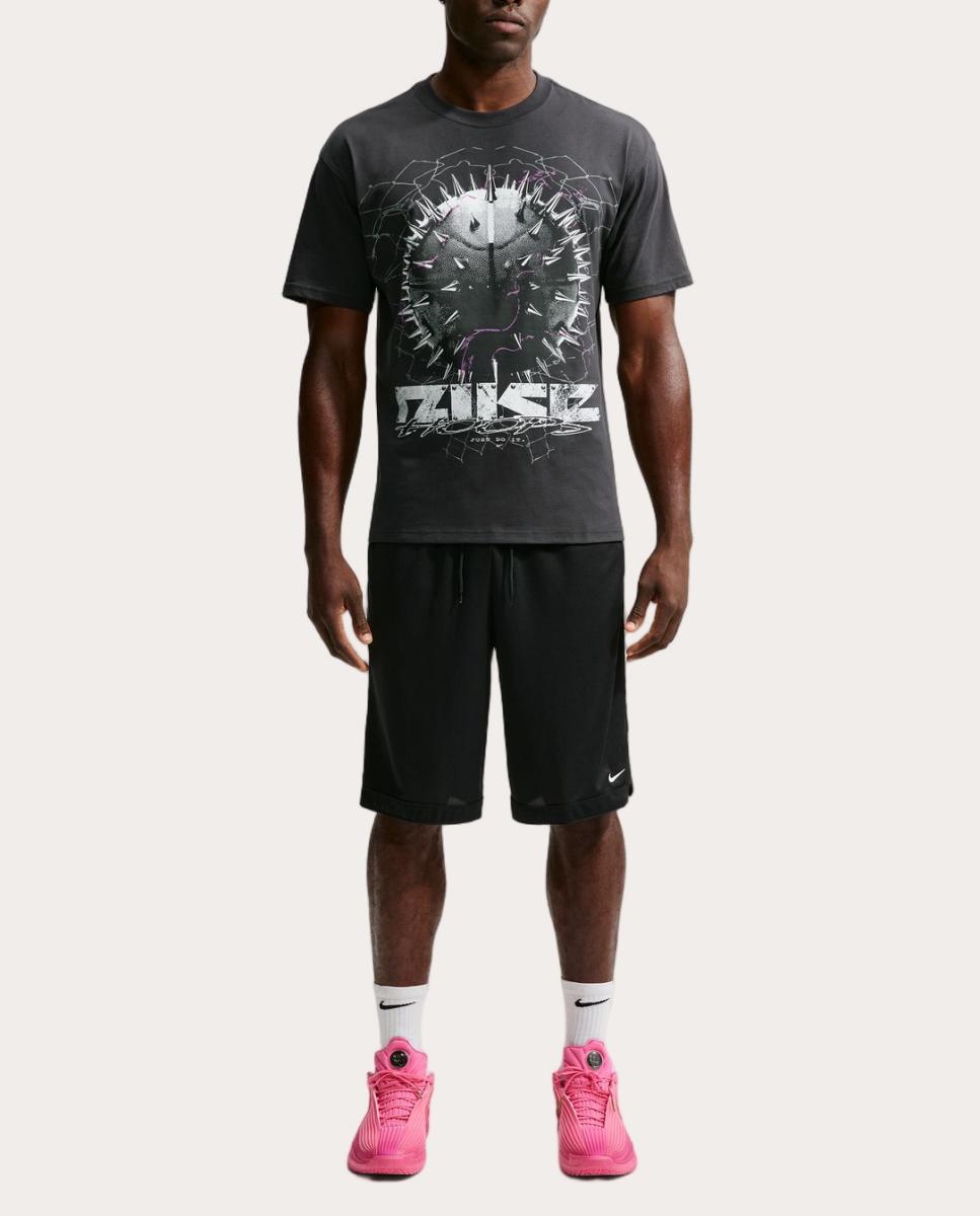 T-Shirt de Basquetebol de Homem Summit Nike Preto-5