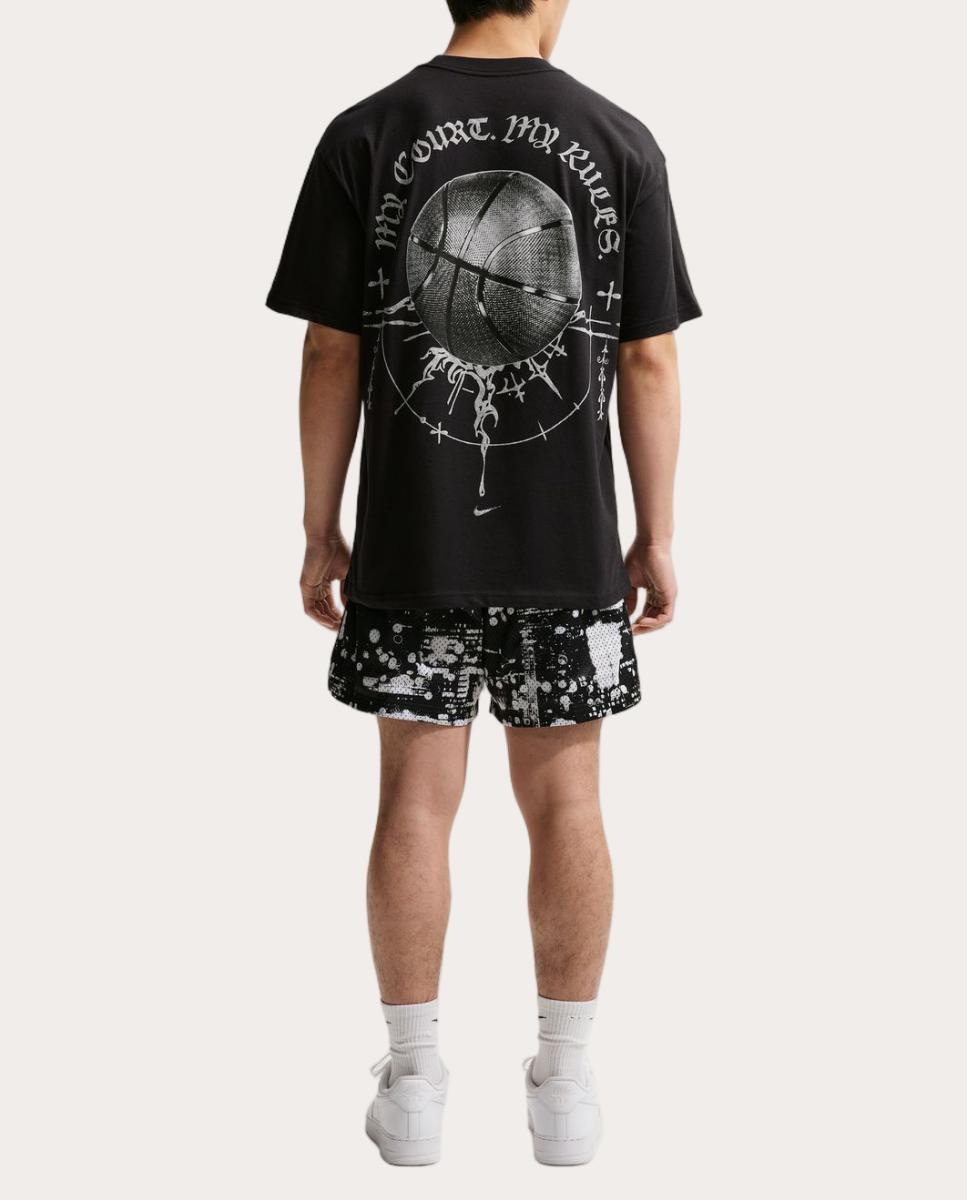 T-Shirt de Basquetebol de Homem Summit Nike Preto-5