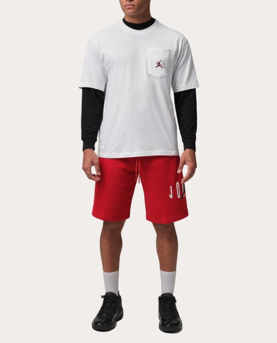 T-shirt de Homem Pocket Branco-5