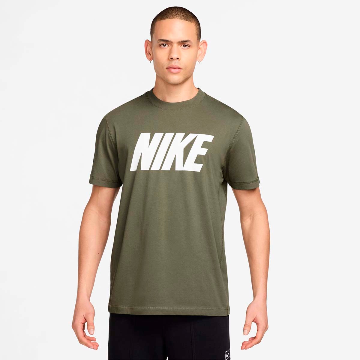 Camiseta de hombre M Nk Club Varsity SS Lifestyle Nike - Marrón Marrón-1