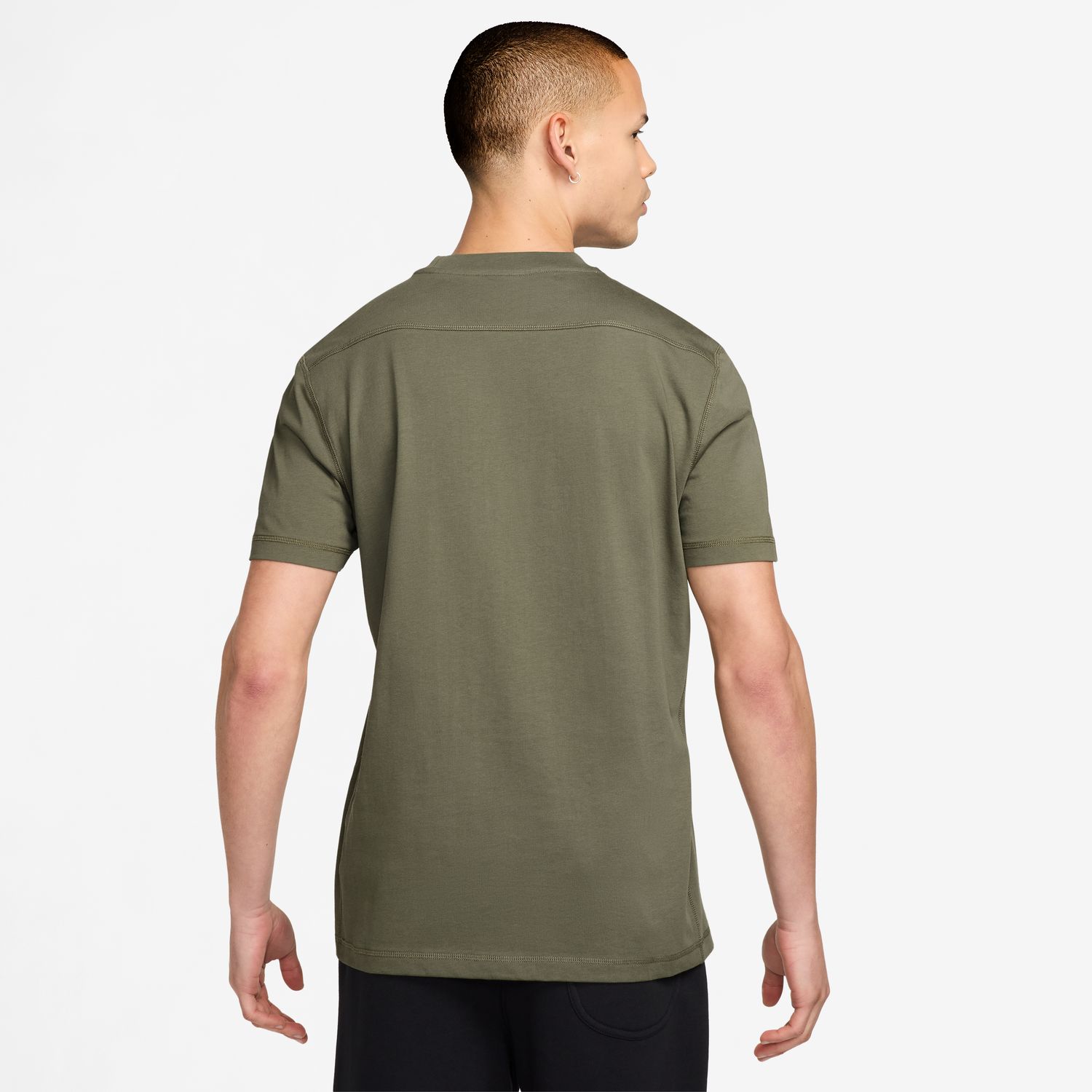 Camiseta de hombre M Nk Club Varsity SS Lifestyle Nike - Marrón Marrón-2