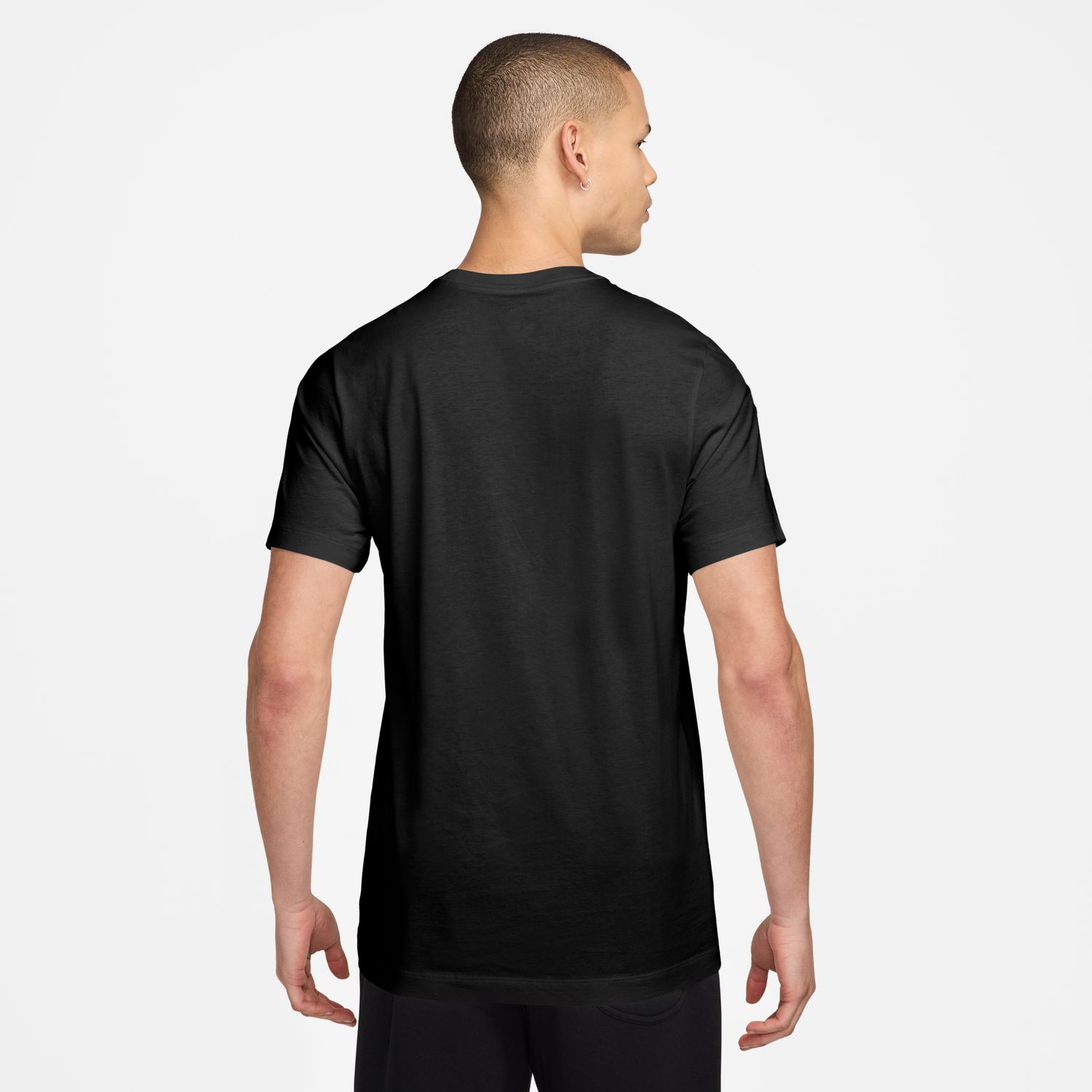T-shirt de Homem M Nsw Tee Std Club Cnct Sport Preto-2