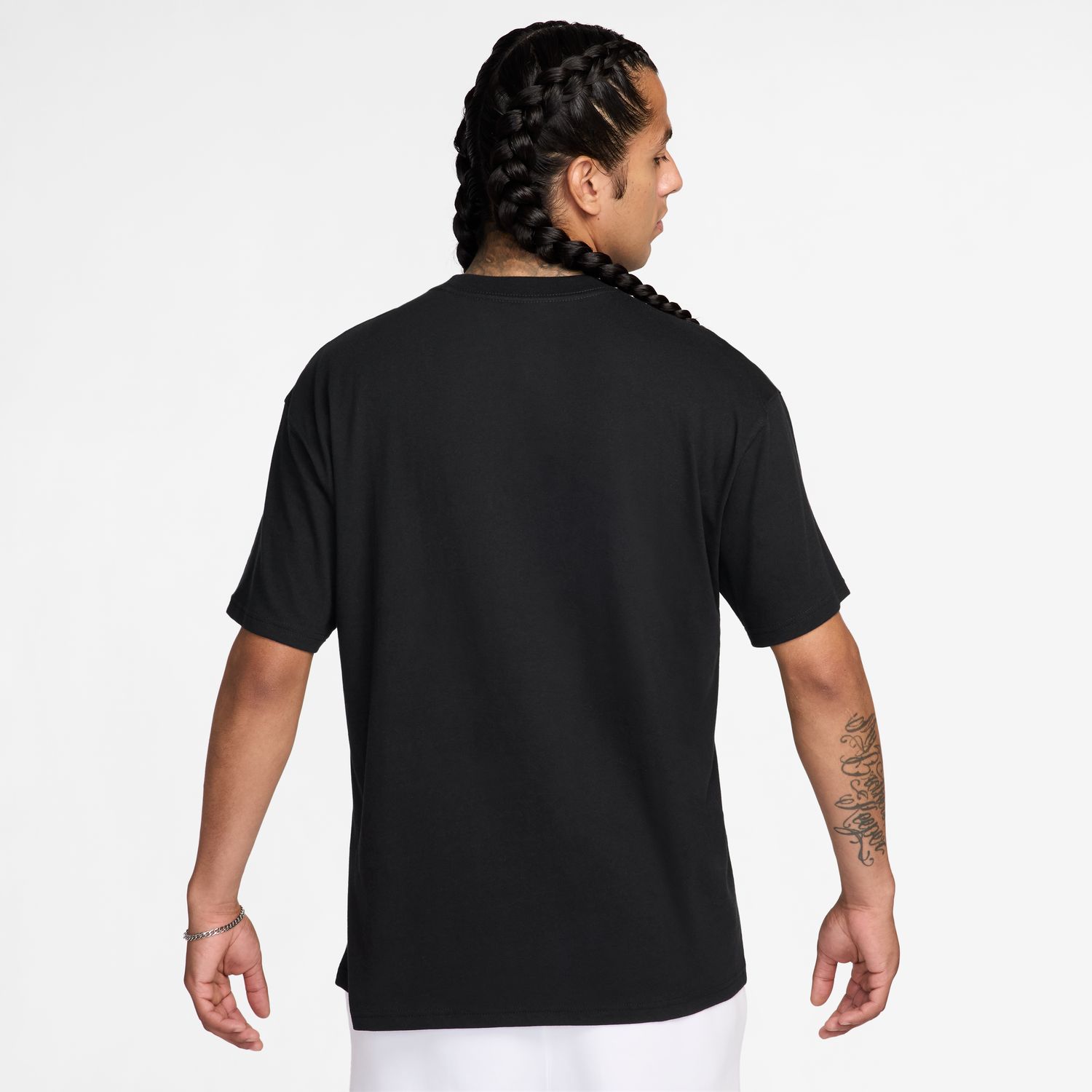 T-shirt de Homem U Nsw Tee Lse Swoosh Preto-2