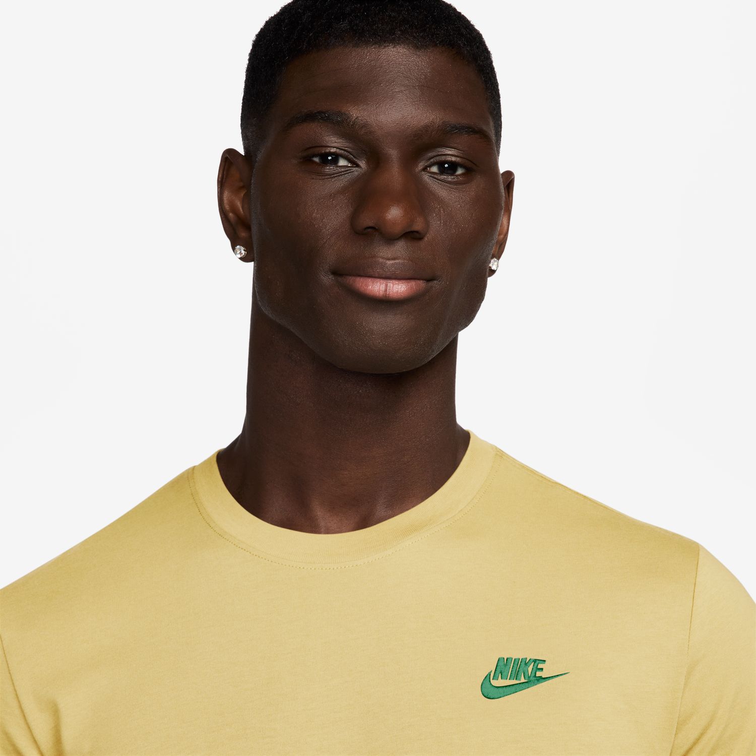 T-shirt de Homem M Nsw Club Tee Amarelo-3