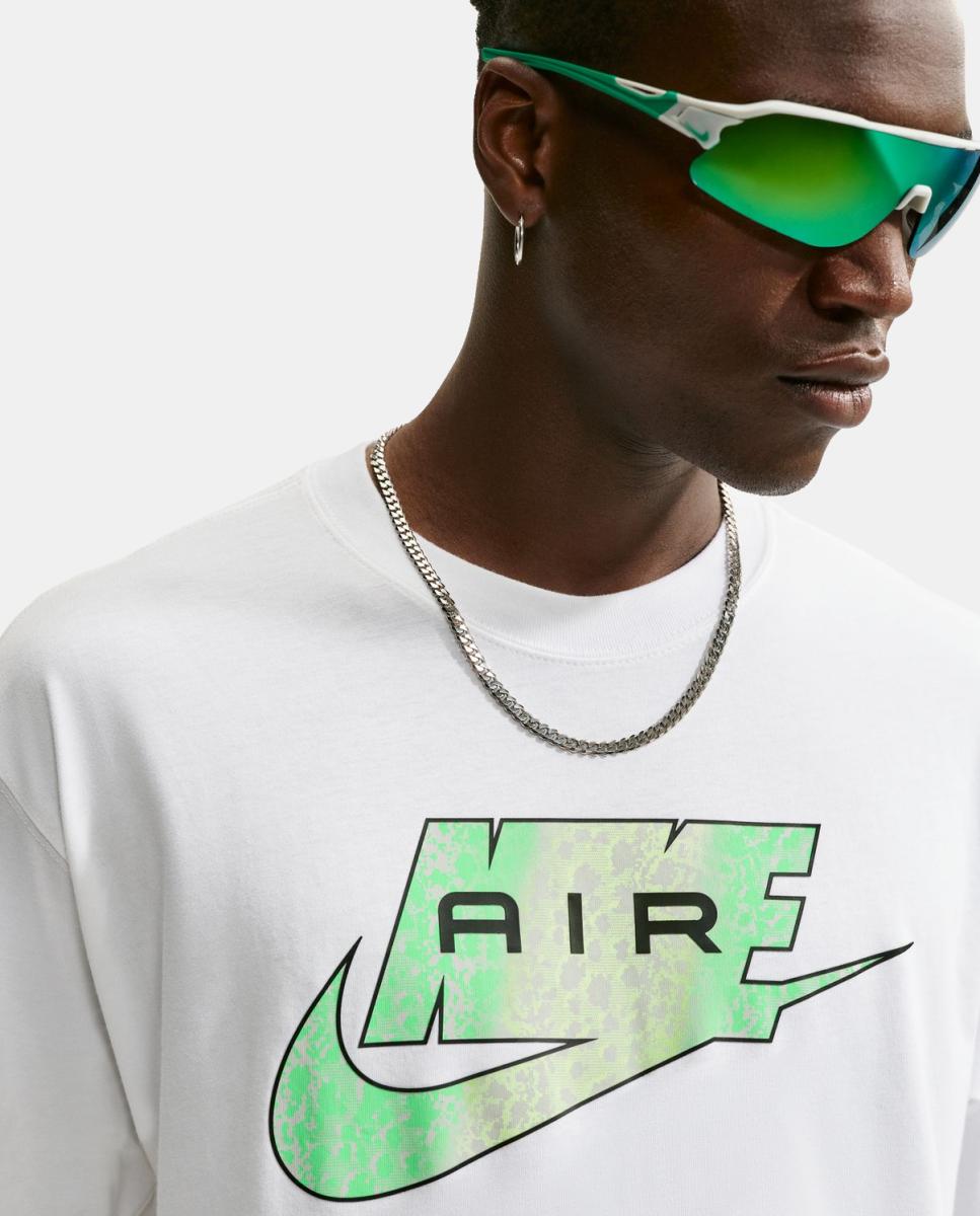 T-shirt de Homem M NSW TEE LSE AIR AOP Branco-3