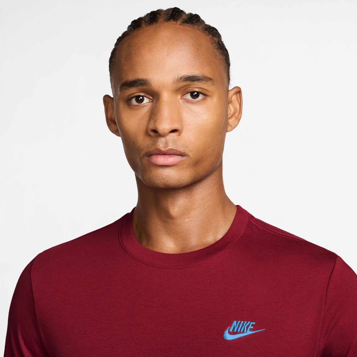 T-shirt de Homem M NSW CLUB TEE Vermelho-3