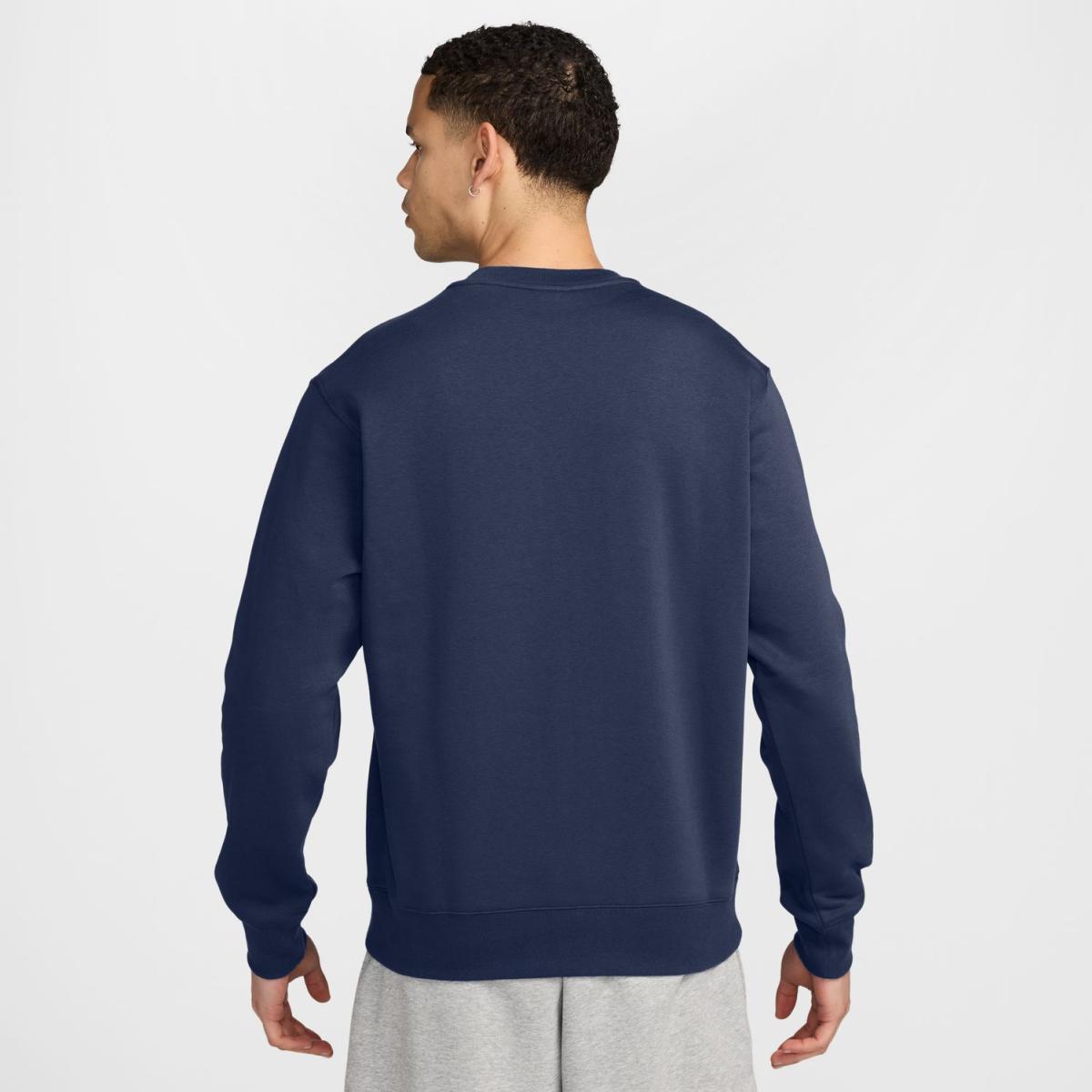 Sweatshirt de Homem Giannins Club Fleece Azul-3