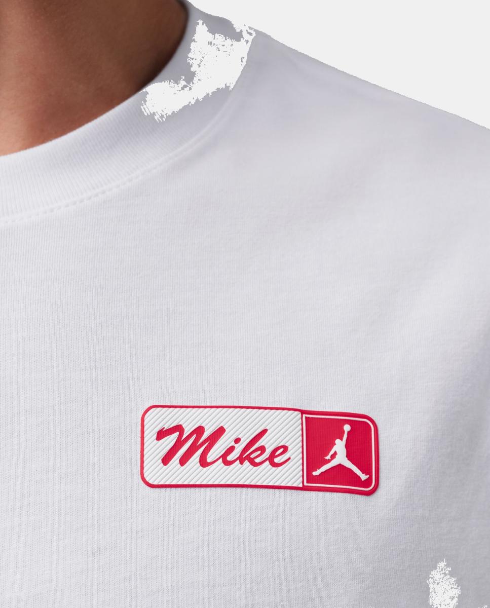 T-shirt de Homem Garage 85 Crew Branco-4