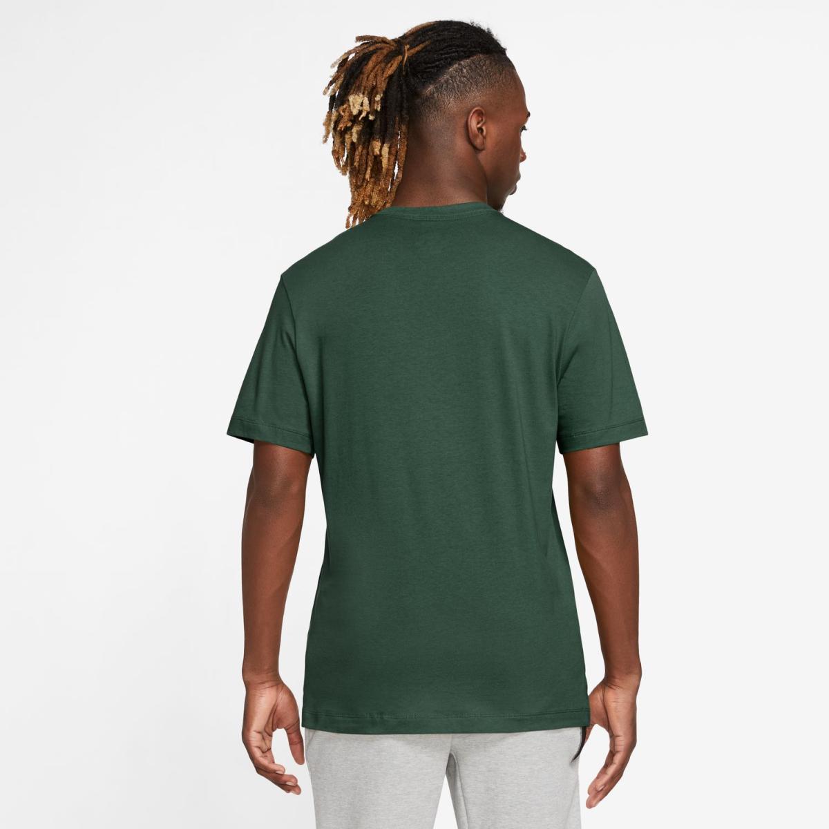 Camiseta de hombre Sportswear Club Nike - Verde / Amarillo Verde / Amarillo-3