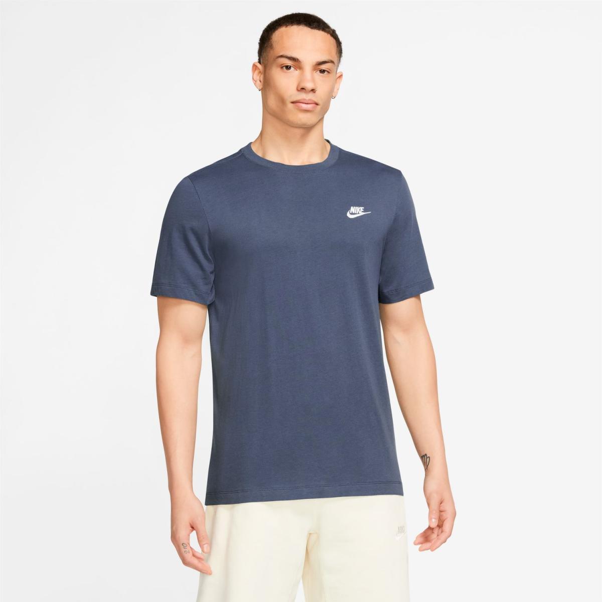 Nike Camiseta de hombre Sportswear Club Azul gastado