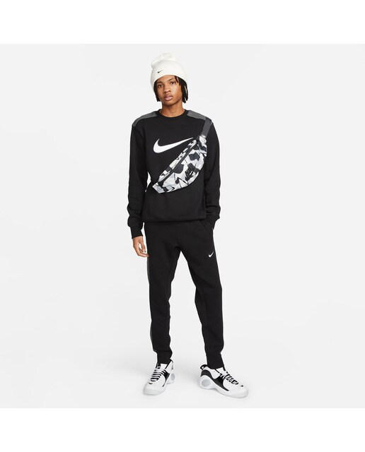 Sweatshirt para homem SP FLC CREW BB Nike Preto-5