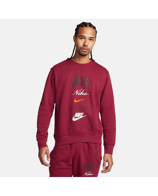 Sweatshirt de Homem Club Fleece Vermelho-1