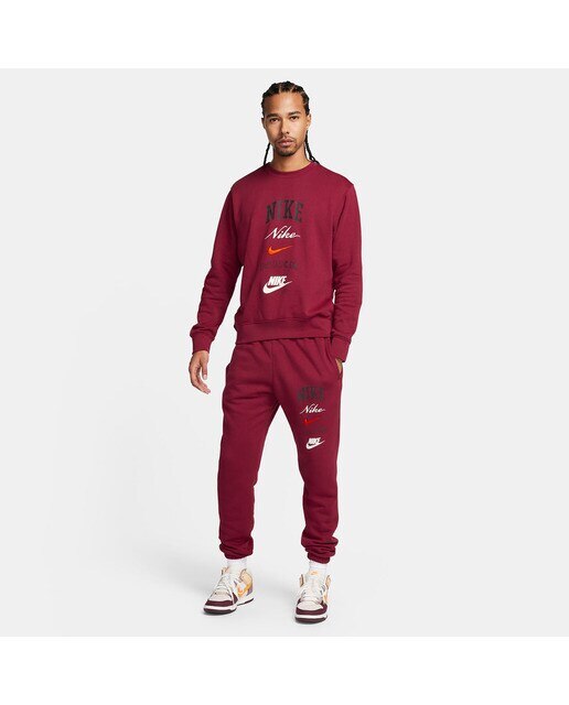 Sweatshirt de Homem Club Fleece Vermelho-5