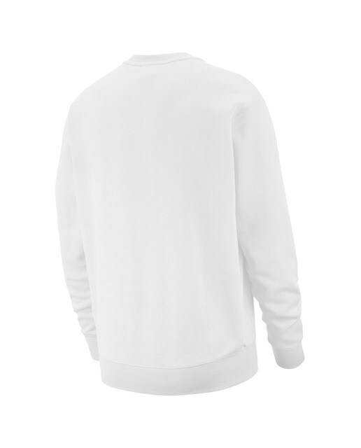 Sweatshirt de homem Sportswear Club Fleece Nike Branco / Preto-8