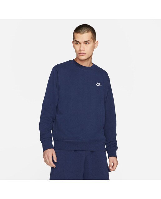 Sweatshirt de homem Sportswear Club Nike Azul-marinho-1