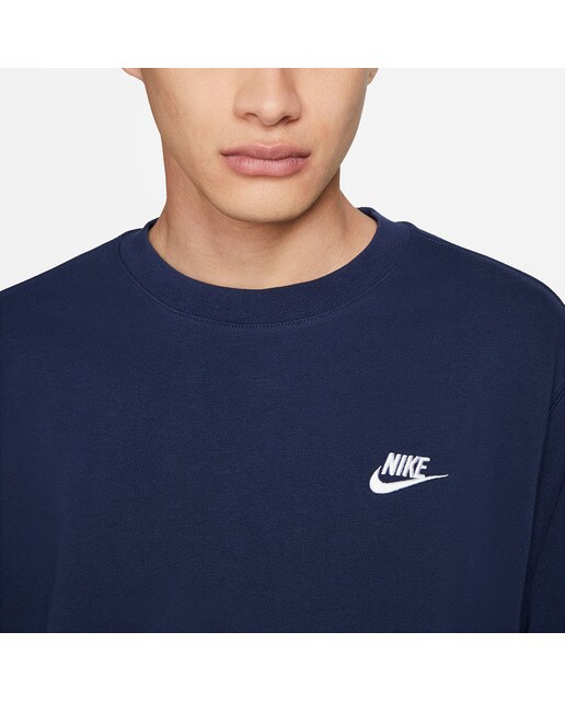 Sweatshirt de homem Sportswear Club Nike Azul-marinho-3