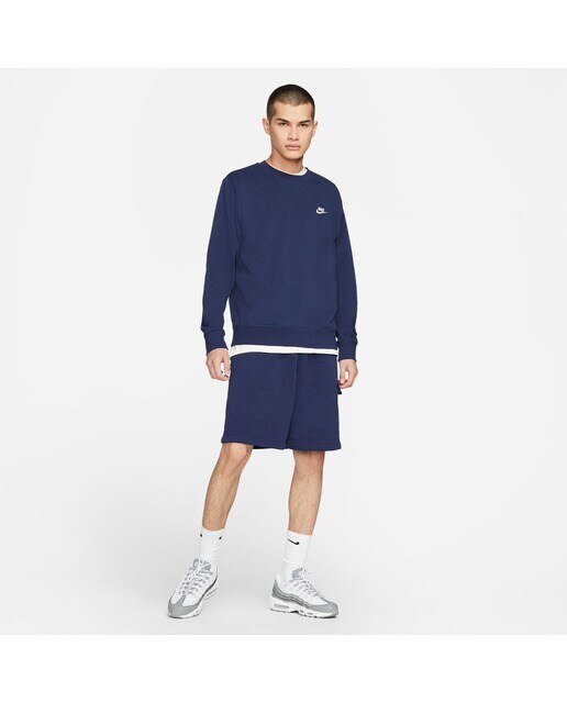 Sweatshirt de homem Sportswear Club Nike Azul-marinho-4