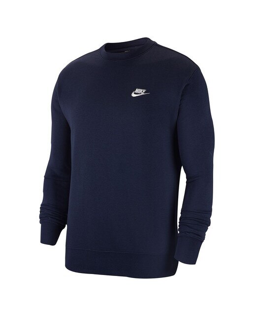Sweatshirt de homem Sportswear Club Nike Azul-marinho-5