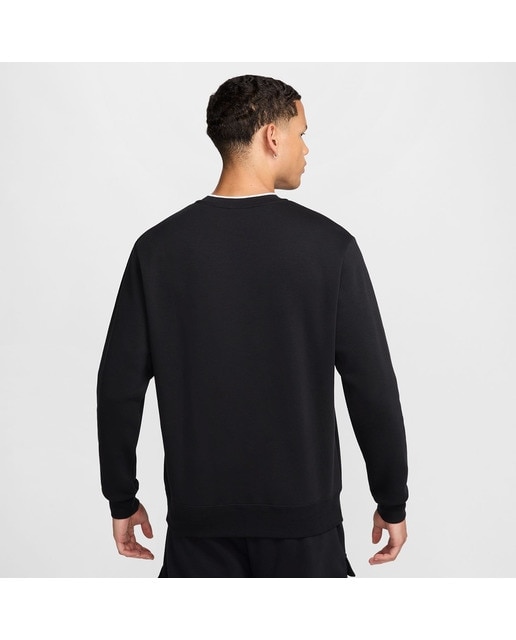 Sweatshirt de Homem Sportwear Air Crew Preto-2