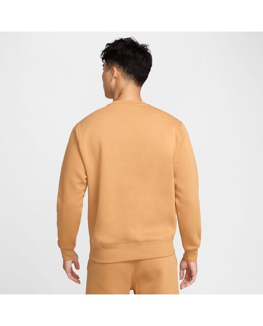 Sweatshirt de homem Sportswear Club Fleece Nike Argila-2
