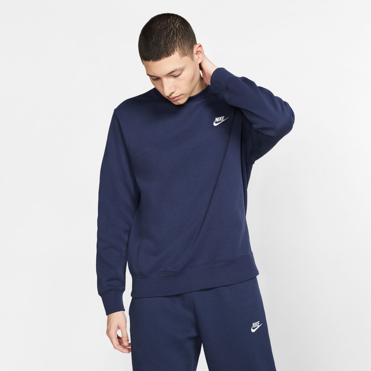 Sweatshirt de homem Sportswear Club Fleece Nike Azul-1