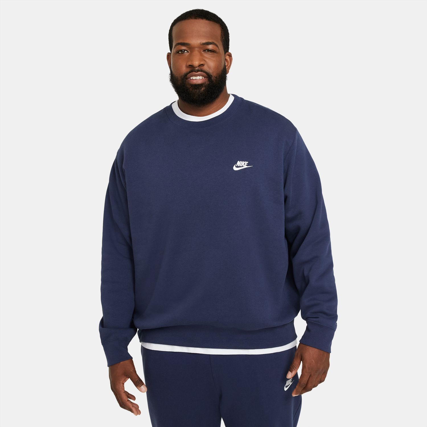 Sweatshirt de homem Sportswear Club Fleece Nike Azul-11