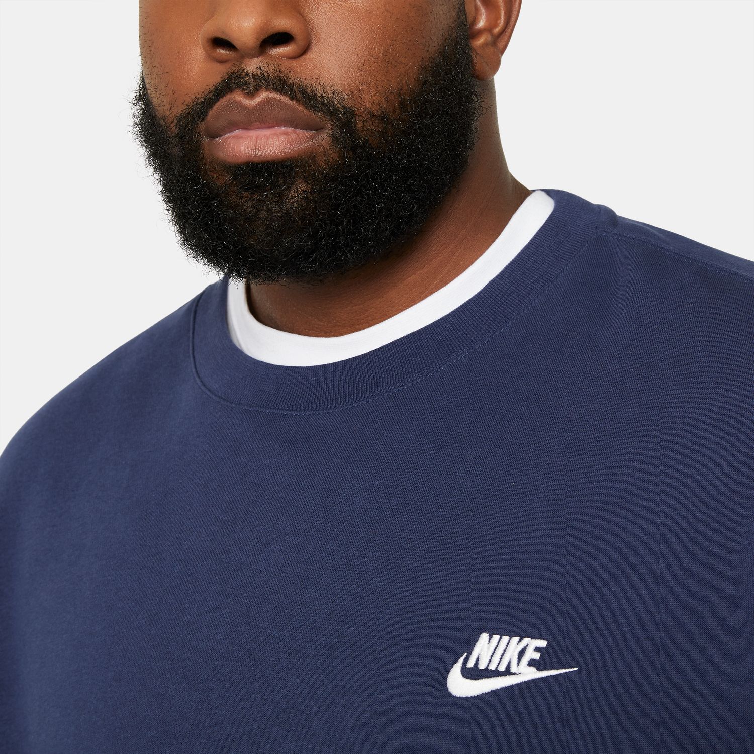 Sweatshirt de homem Sportswear Club Fleece Nike Azul-13