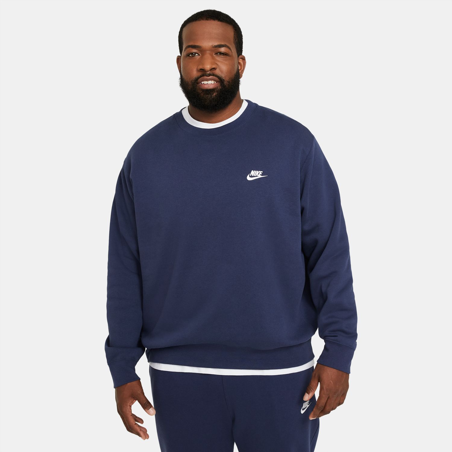 Sweatshirt de homem Sportswear Club Fleece Nike Azul-15