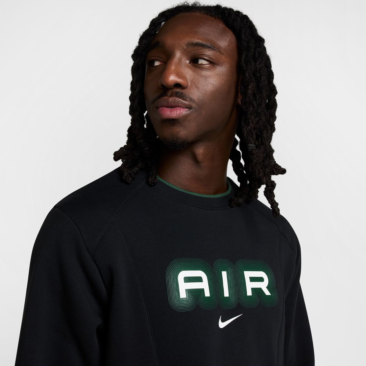 Sweatshirt de homem Air Nike Preto-3