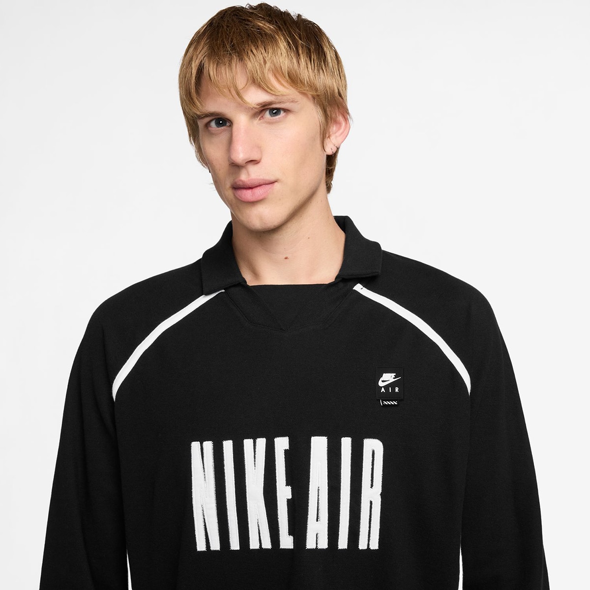 T-shirt de homem Air Nike Preto-3