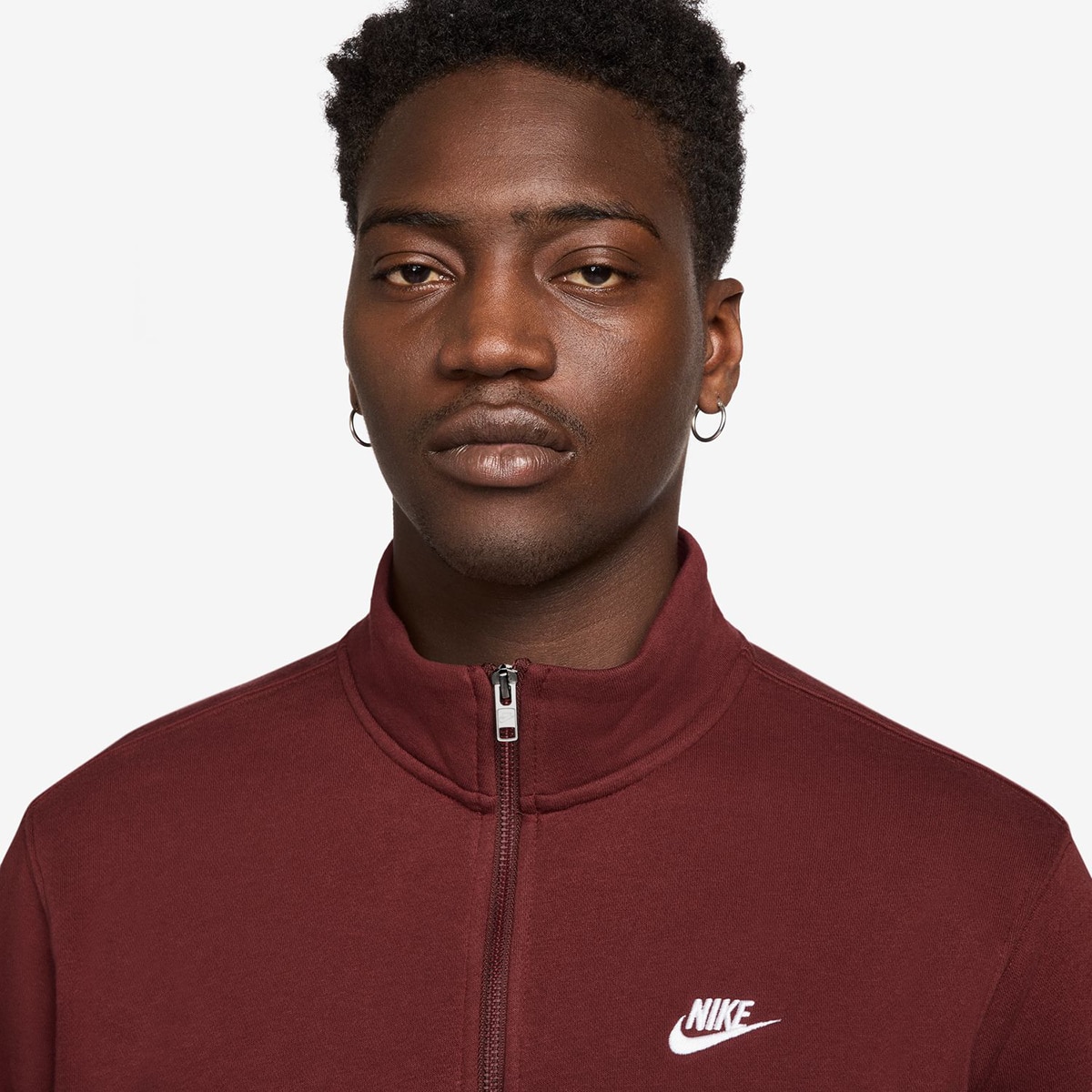 T-shirt de homem Sportswear Club Nike Bordeaux-3
