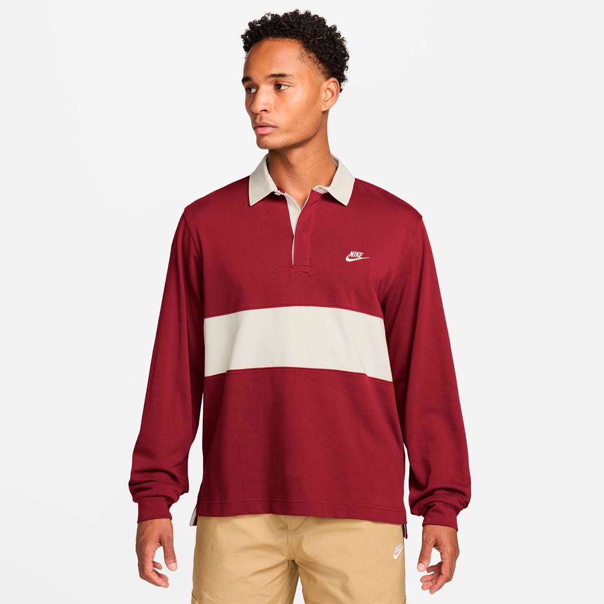 Imagem 0 de T-shirt de Homem M Nk Club LS Rugby Top