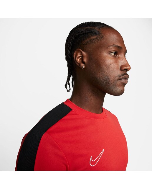 T-shirt de homem Dri-FIT Academy Nike Vermelho-3