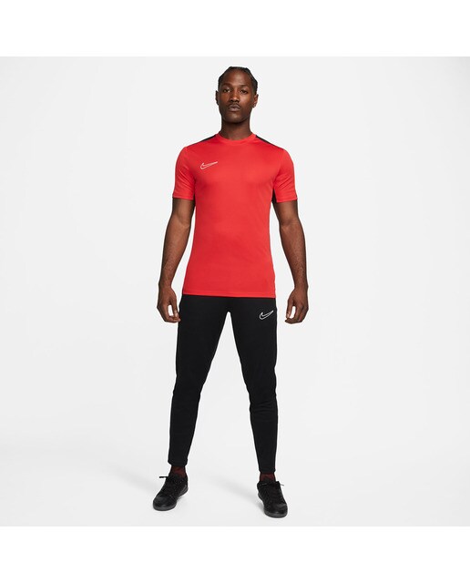 T-shirt de homem Dri-FIT Academy Nike Vermelho-4