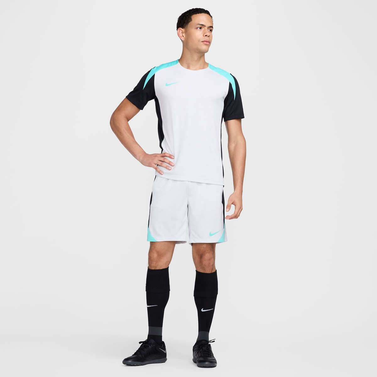 T-shirt de homem Strike Nike Cinzento-5