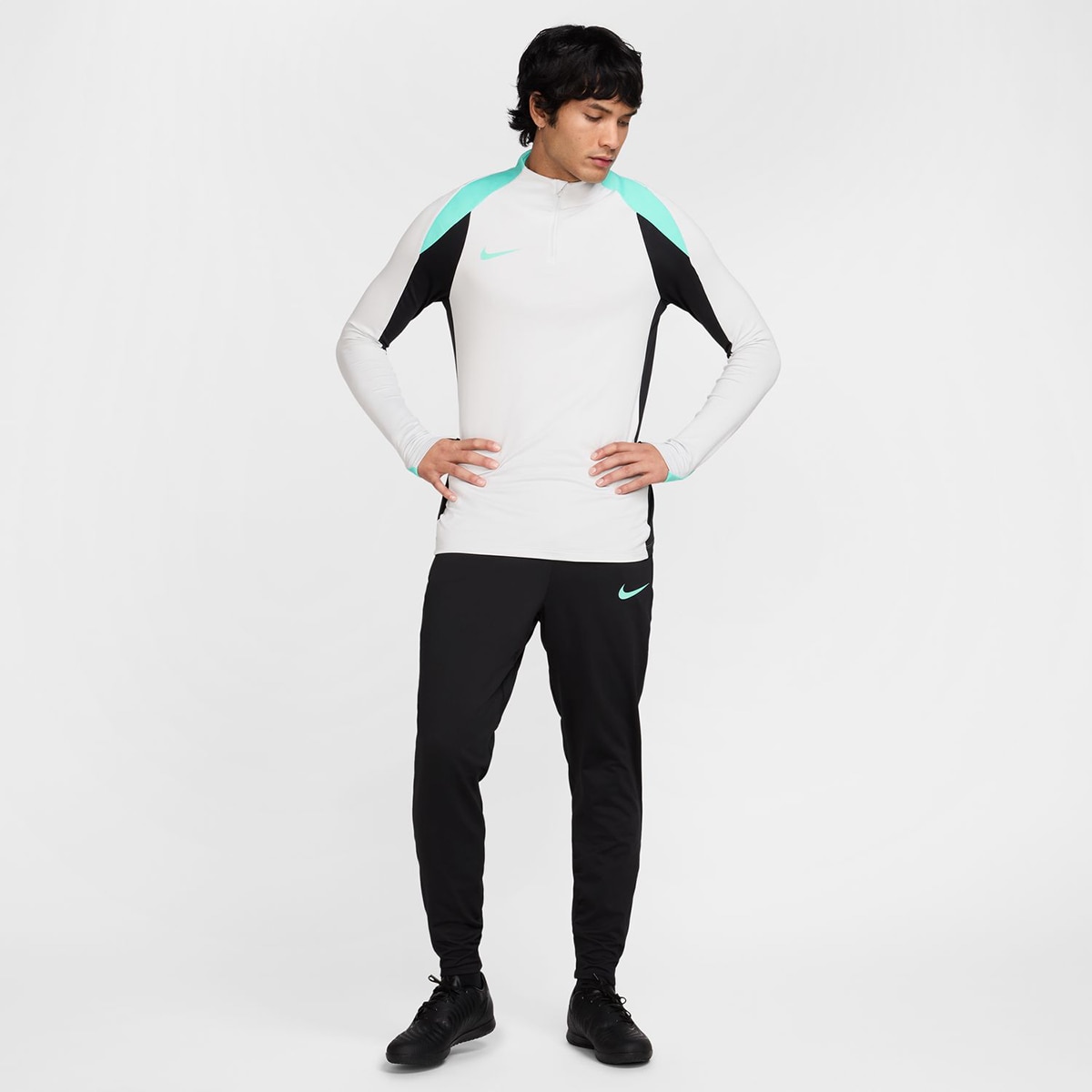 T-shirt de homem Strike Nike Cinzento-5