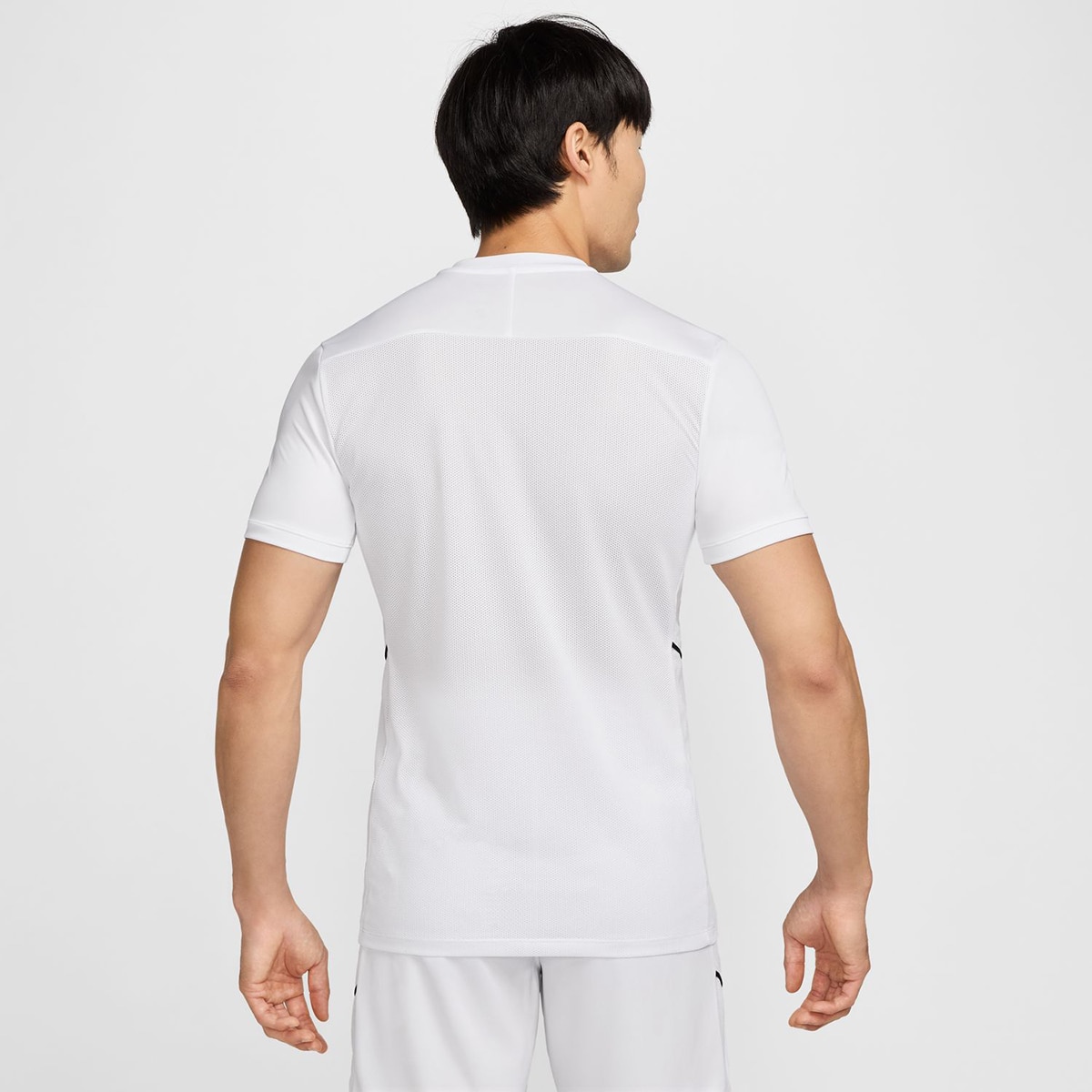 T-shirt de Futebol de Manga Curta Dri-FIT de Homem Branco-2