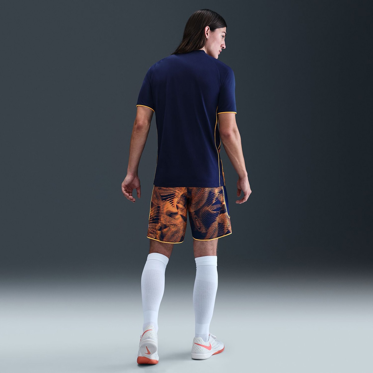 T-shirt de Homem Dri-FIT Academy+ Azul-2
