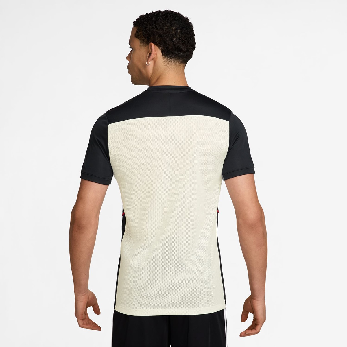 T-shirt de Homem Dri-FIT Academy25 Ss Top Br Branco-2