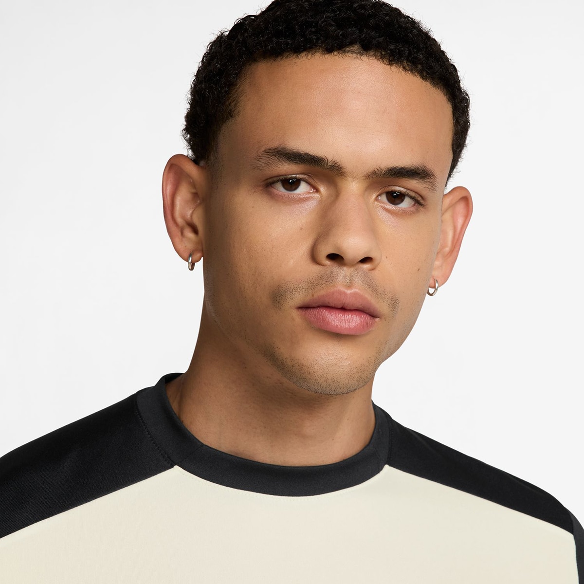 T-shirt de Homem Dri-FIT Academy25 Ss Top Br Branco-3