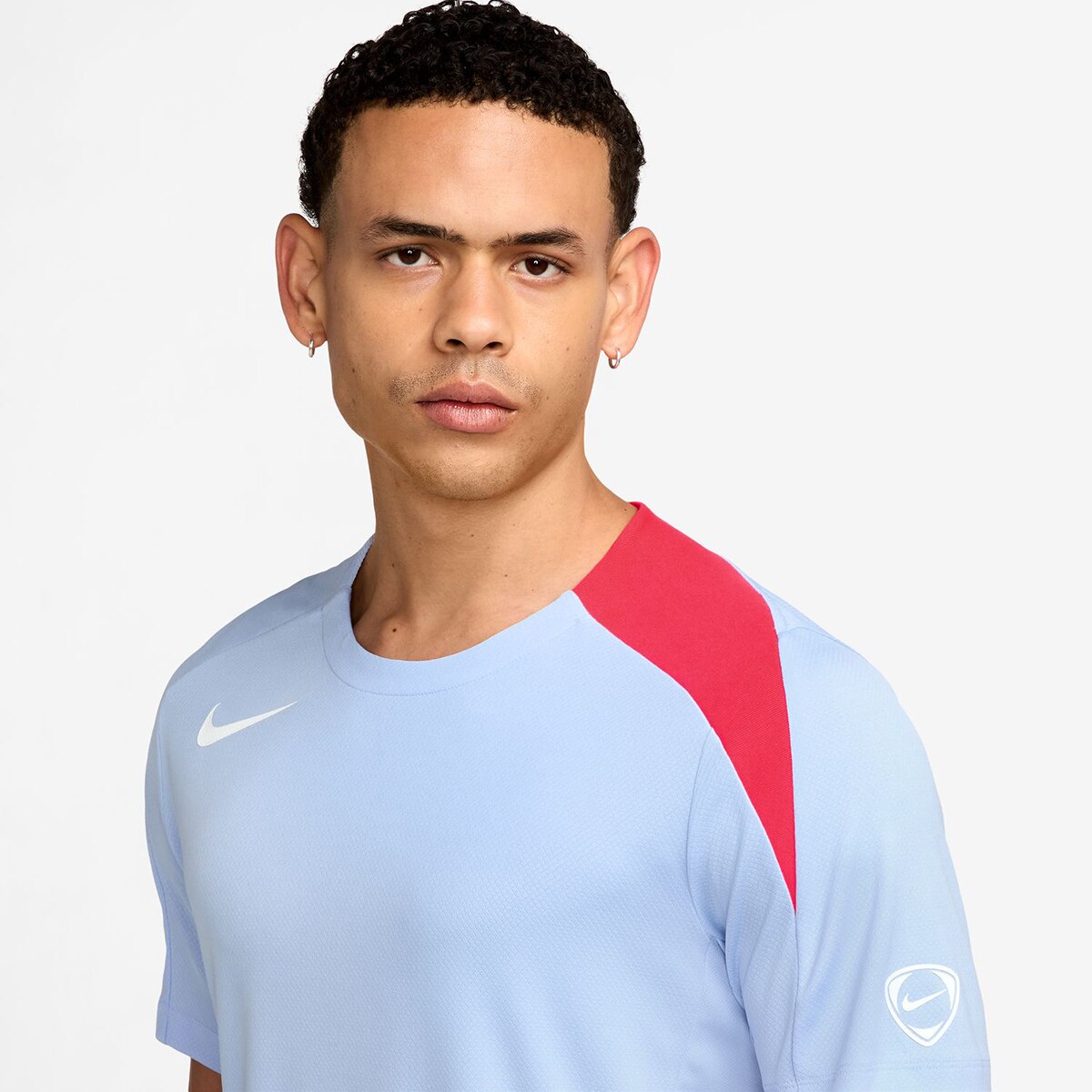 T-shirt de Homem Dri-FIT Strike Total 90 Azul-3