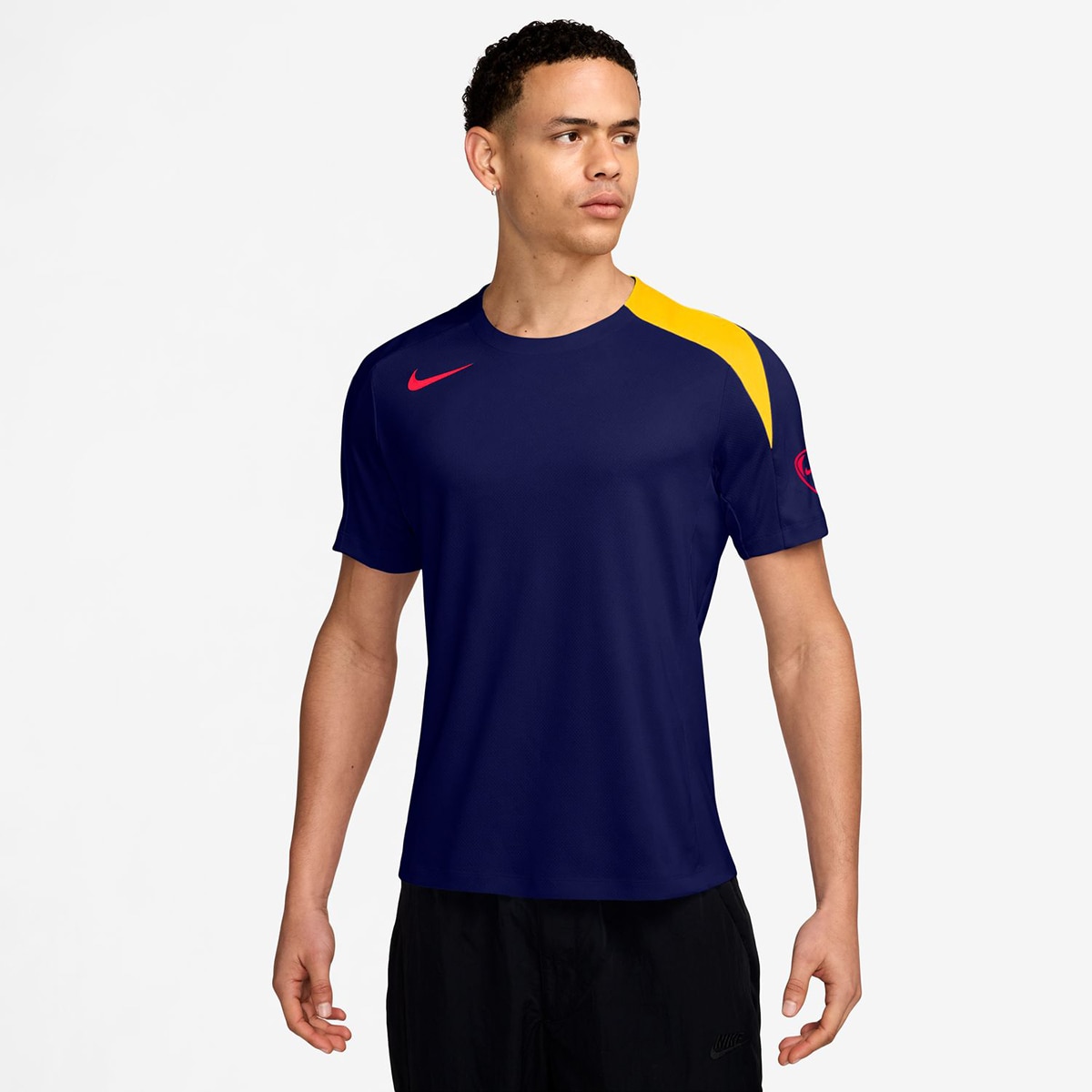 T-shirt de Homem Dri-FIT Strike Total 90 Azul-1