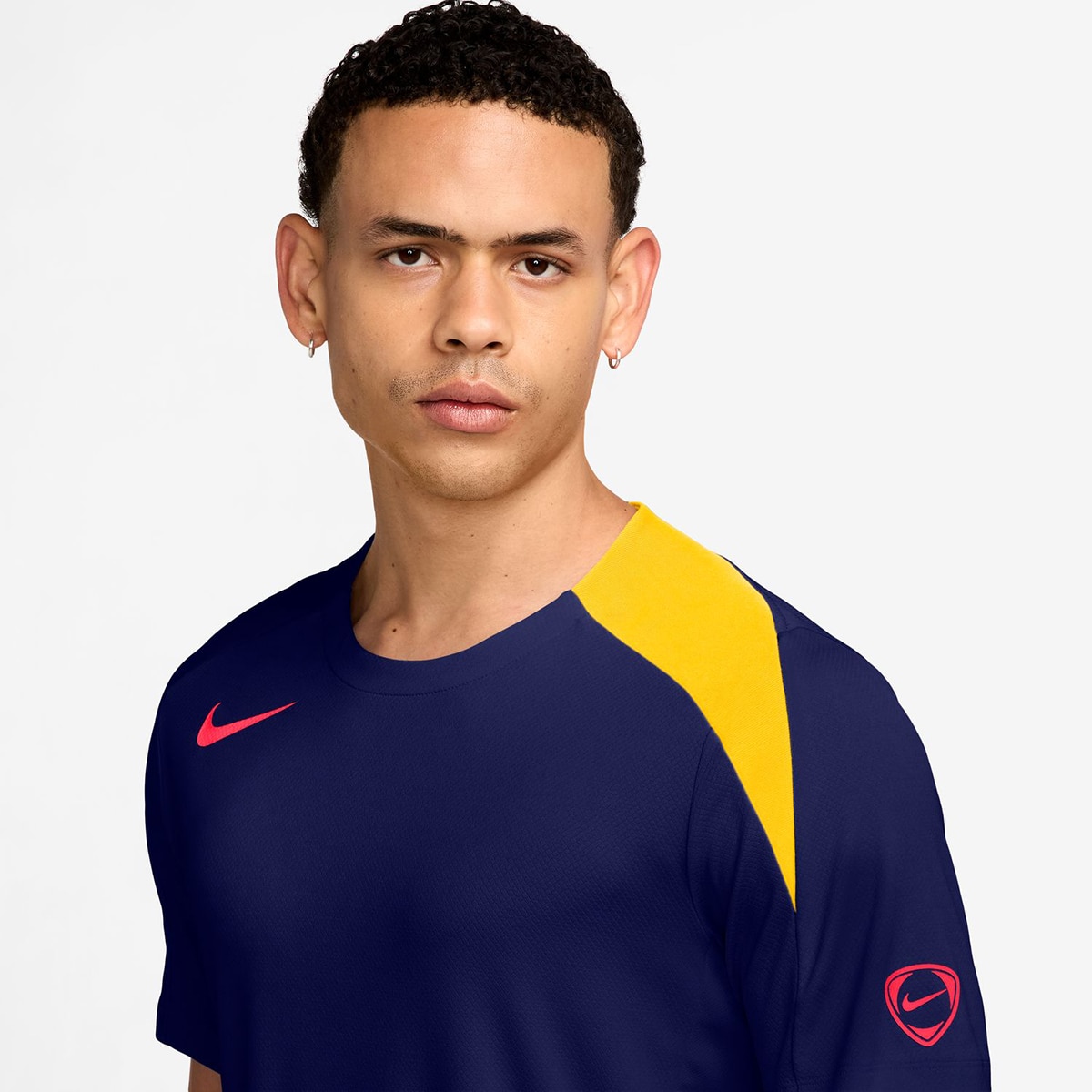 T-shirt de Homem Dri-FIT Strike Total 90 Azul-3