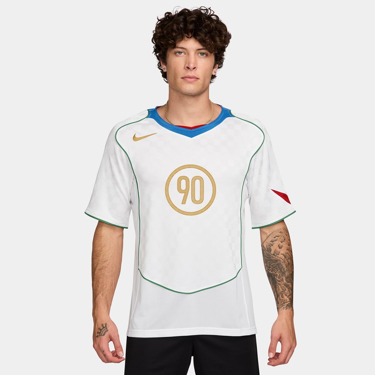 T-shirt de Homem Total 90 Energy Branco-1