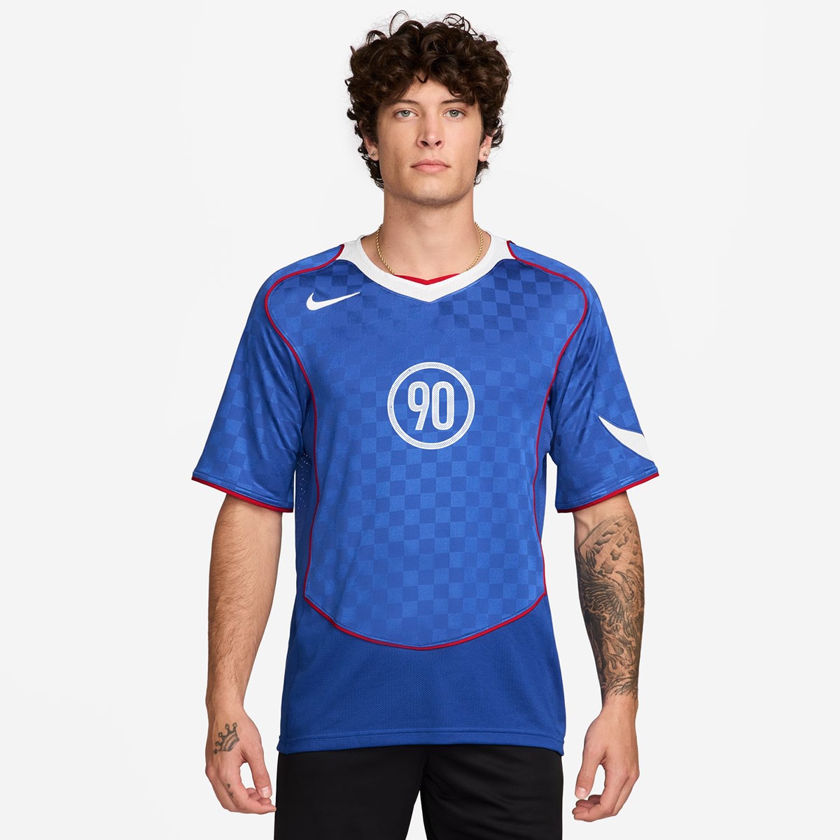 T-shirt de Homem Total 90 Energy Azul-1