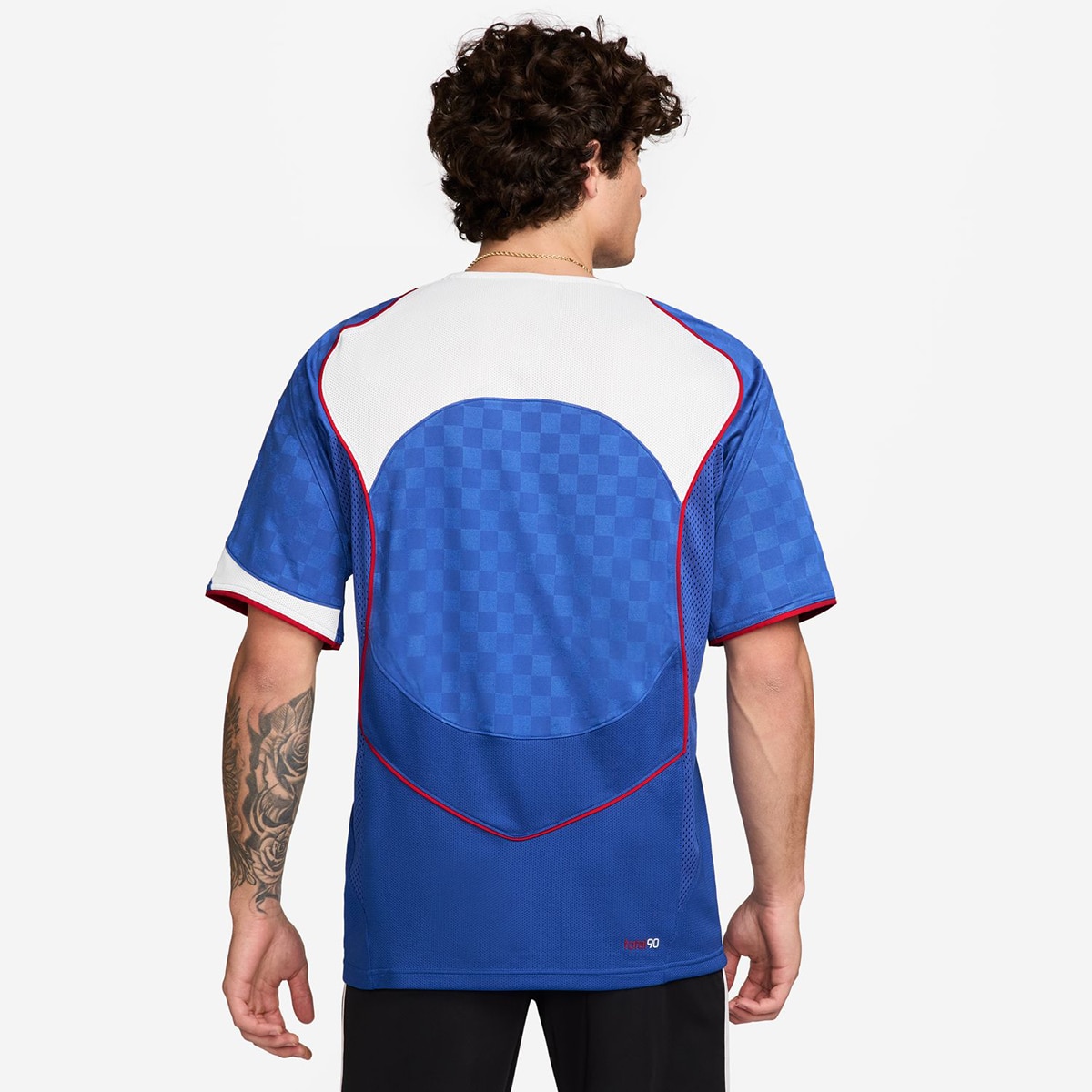 T-shirt de Homem Total 90 Energy Azul-2